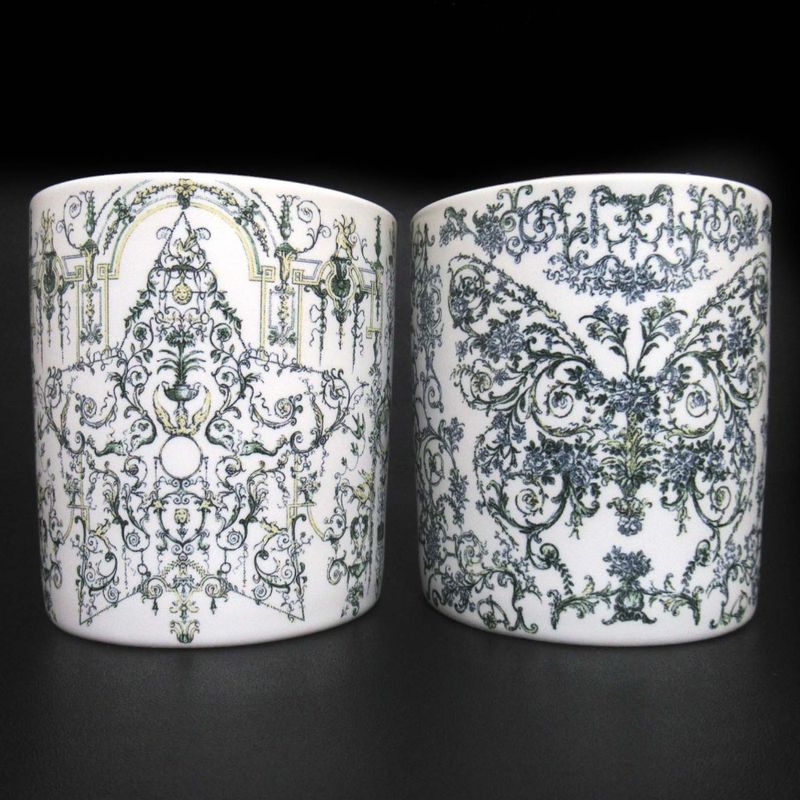 Dior Butterfly Around Candle Set of 2 White Hat