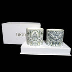 Dior Butterfly Around Candle Set of 2 White Hat