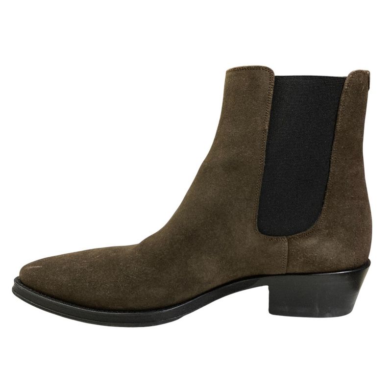 Celine Chelsea Boots Side Gore 36.5 Dark Brown