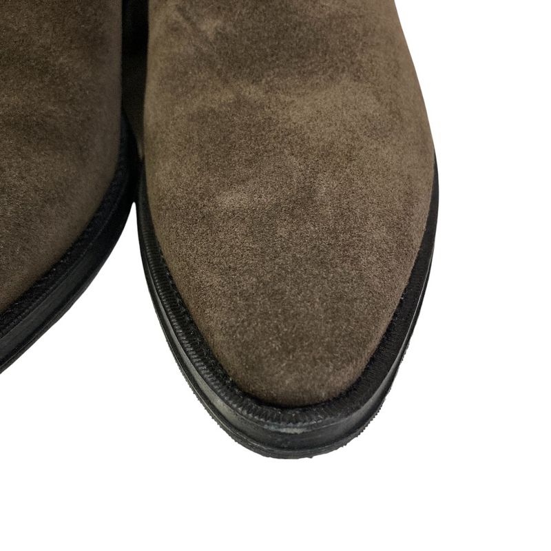 Celine Chelsea Boots Side Gore 36.5 Dark Brown
