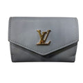 Louis Vuitton Portefeuille Lock Mini Trifold Wallet Blue Loose