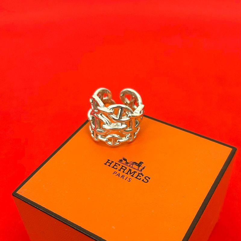 Hermes Chaine D'ancre Ring