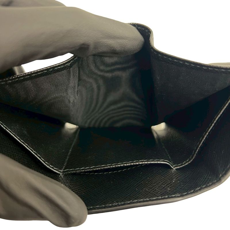 Prada Triangle Logo Saffiano Leather