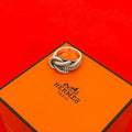 Hermes Audience Ring Silver