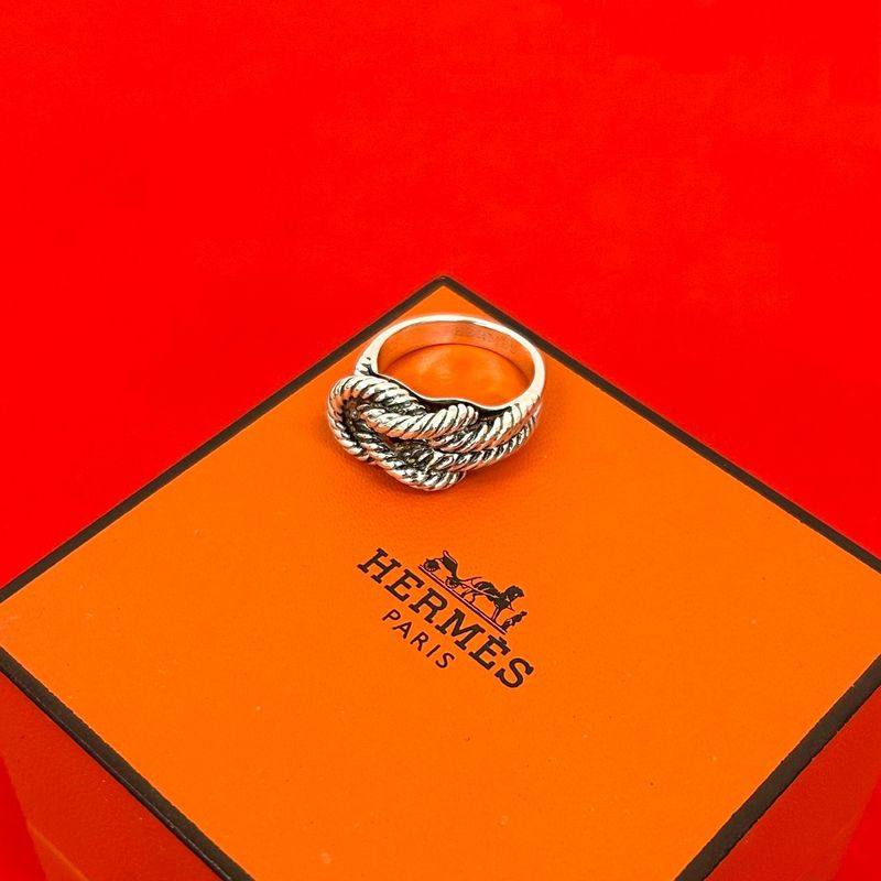 Hermes Audience Ring Silver
