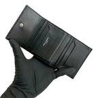 Saint Laurent Box Paris YSL Logo Leather