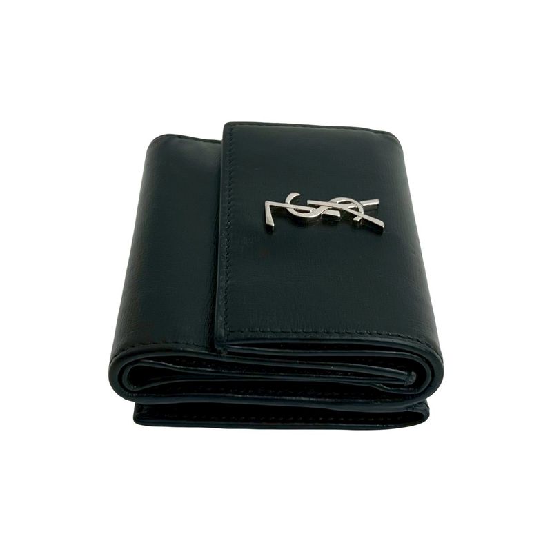 Saint Laurent Box Paris YSL Logo Leather