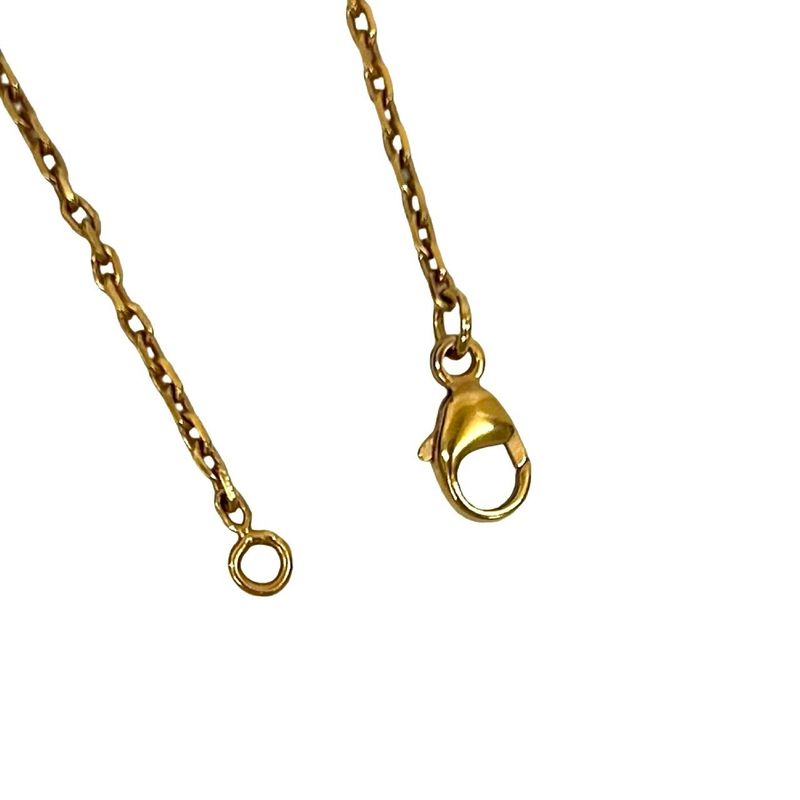 Hermes Box Mini Pop Necklace Pendant Choker Gold Black