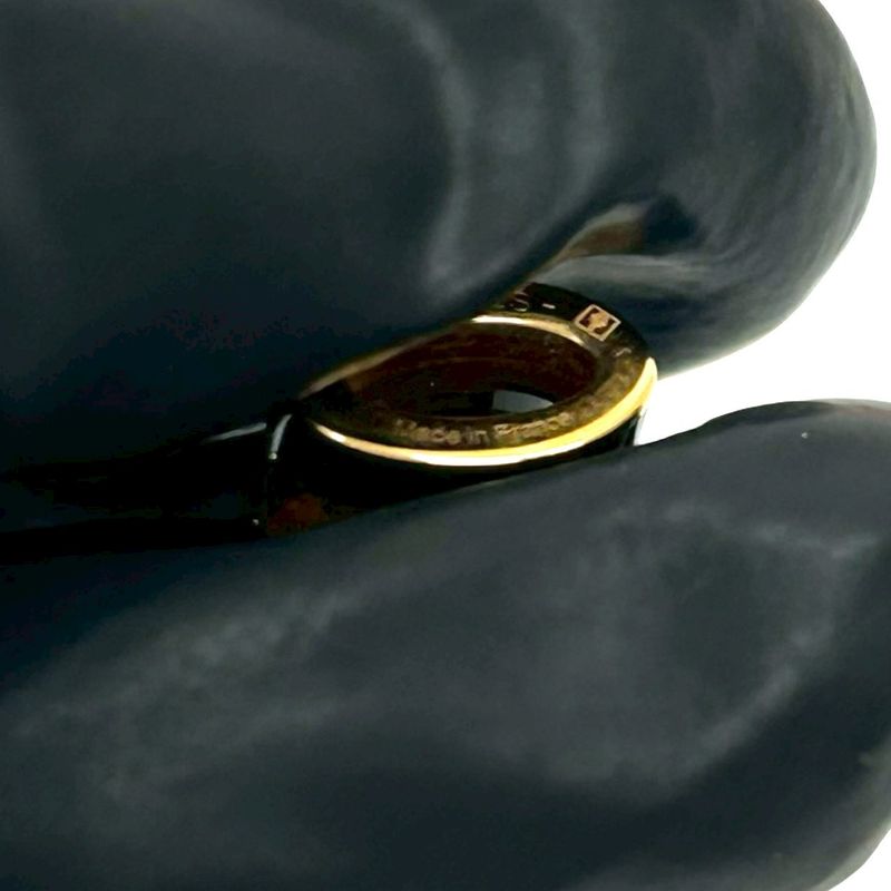 Hermes Box Mini Pop Necklace Pendant Choker Gold Black