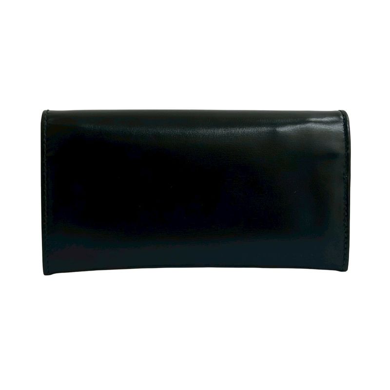 Gucci Logo Calf Leather Coin Pouch