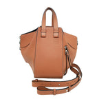 Loewe Hammock Bag Small 2-Way Brown Shoulder Hand Calf Leather