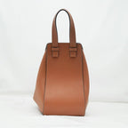 Loewe Hammock Bag Small 2-Way Brown Shoulder Hand Calf Leather