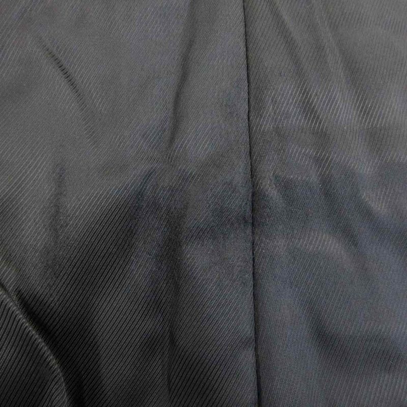 Prada Satin Jacket Coat Stretch 40 M Black