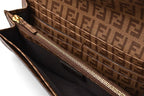 Fendi Wallet Yg1 Zucca Pattern Beige Brown
