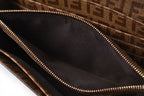 Fendi Wallet Yg1 Zucca Pattern Beige Brown