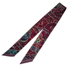 Hermes Twill Scarf Silk Au Pays Des Oiseaux Fleurs in the Land of Blooming