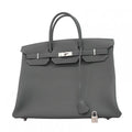 Hermes Handbag Birkin 40 Togo Grimeia Silver