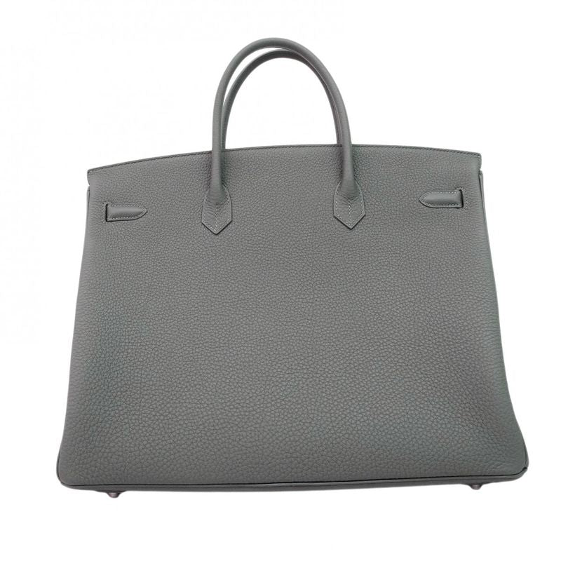 Hermes Handbag Birkin 40 Togo Grimeia Silver