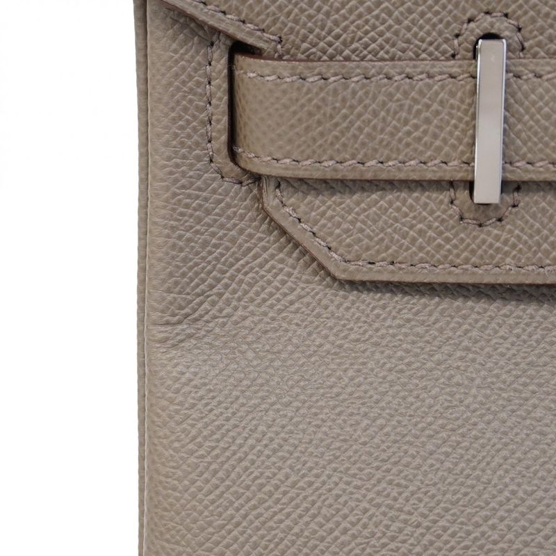 Hermes Handbag Birkin 30 Veau Epsom Ethane Silver
