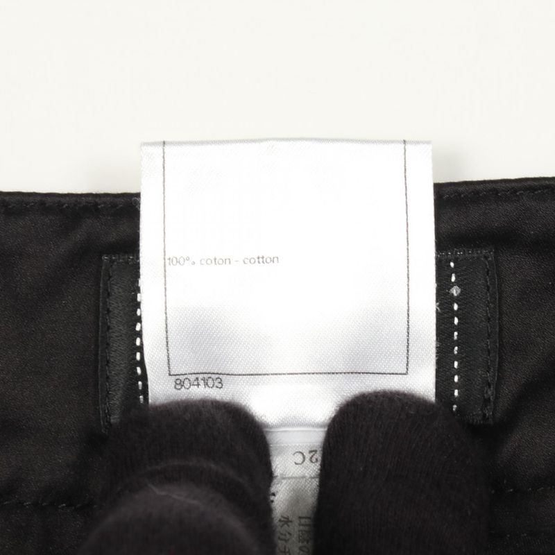 Chanel Pants CC Logo Rhinestone Flower Button Cotton Shorts
