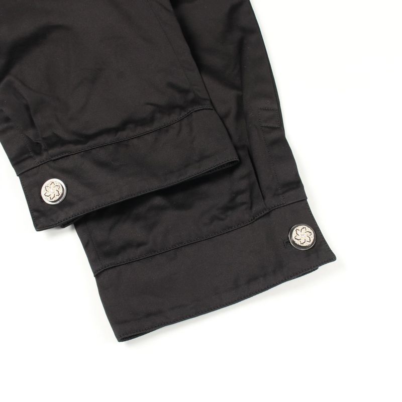 Chanel Pants CC Logo Rhinestone Flower Button Cotton Shorts