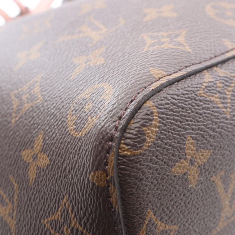 Louis Vuitton Shoulder Bag NeoNoe Rose Poodle Canvas Rose Poodle Brown Pink