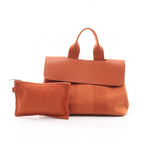 Hermes Handbag Valparaiso PM Potiron Leather