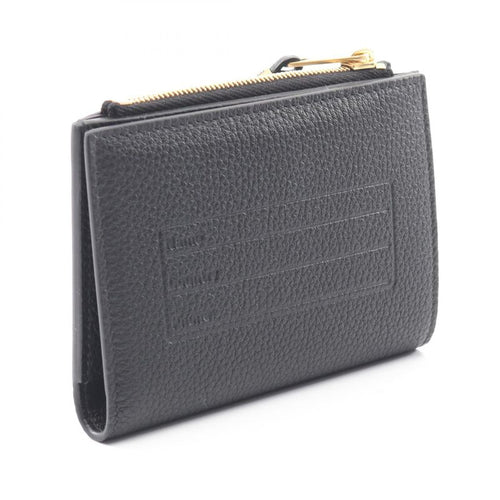 Balenciaga Bifold Wallet Carrie Coin&card Holder Black