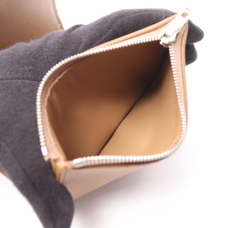 Loewe Trifold Wallet Vertical Small Mocha Leather