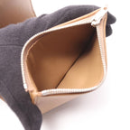 Loewe Trifold Wallet Vertical Small Mocha Leather