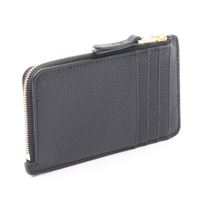 Loewe Card Case Duet Black Leather