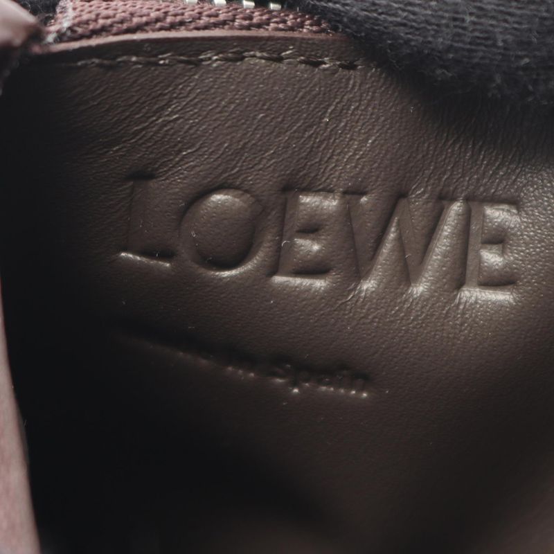 Loewe Coin Case Louis Wain Cats Card Holder Brown Multi-color