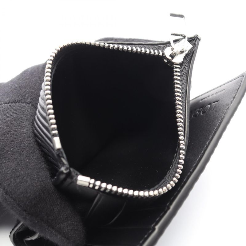 Loewe Bifold Wallet Slim Compact Black Leather