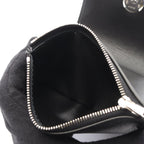 Loewe Trifold Wallet Pebble Small Vertical Black Leather