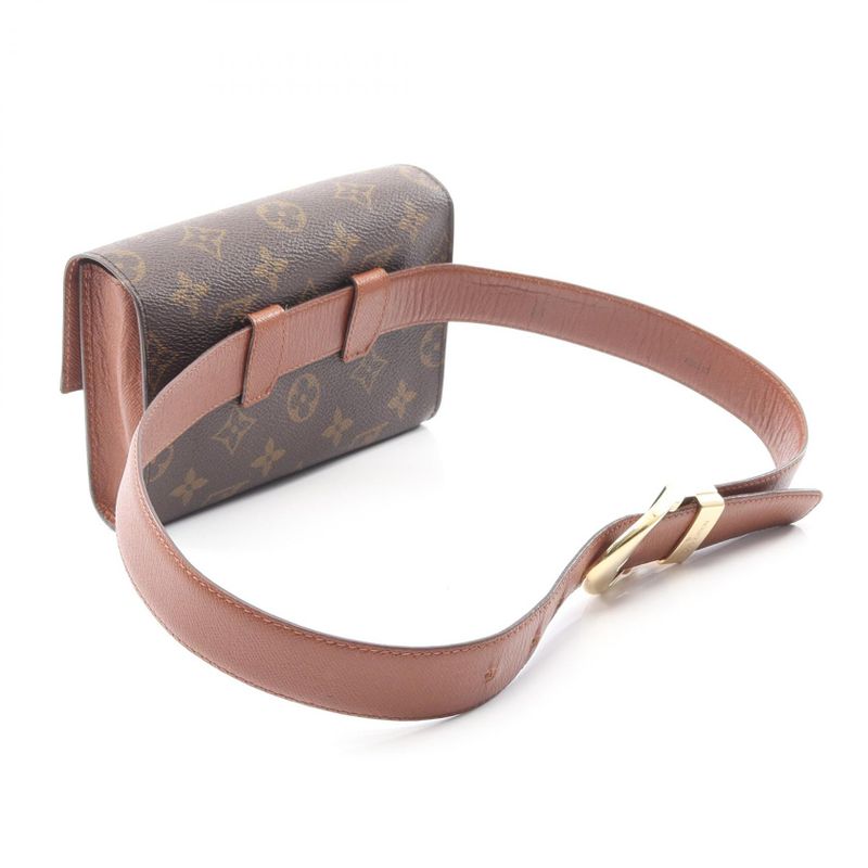 Louis Vuitton Waist Bag Arche Canvas Leather