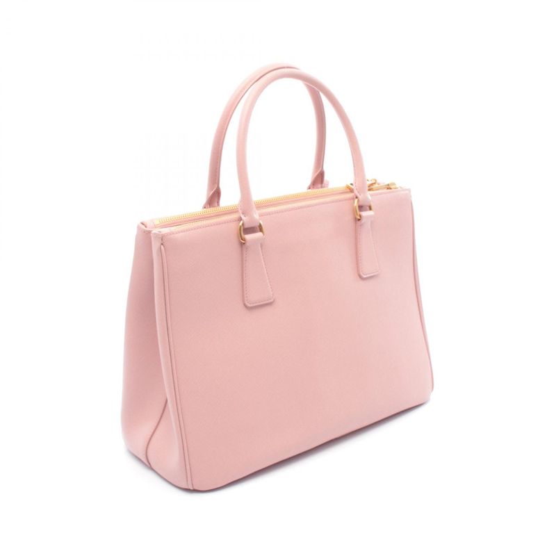 Prada Tote Saffiano Lux Galleria Large Pink Leather