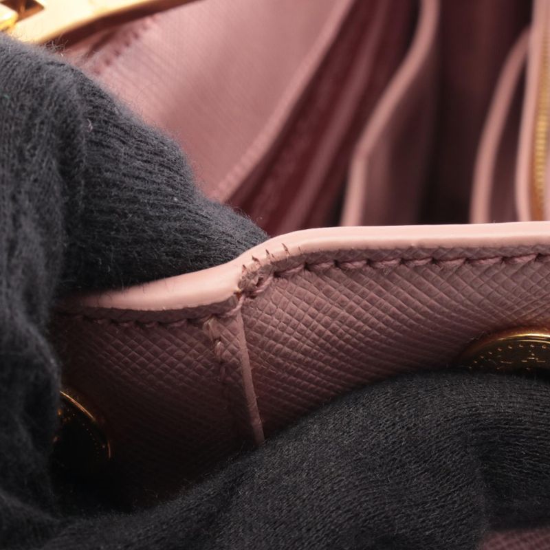 Prada Tote Saffiano Lux Galleria Large Pink Leather