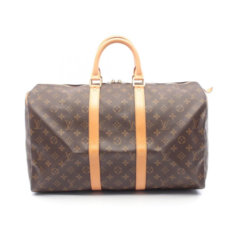 Louis Vuitton Boston Bag Keepall 45 Canvas Leather