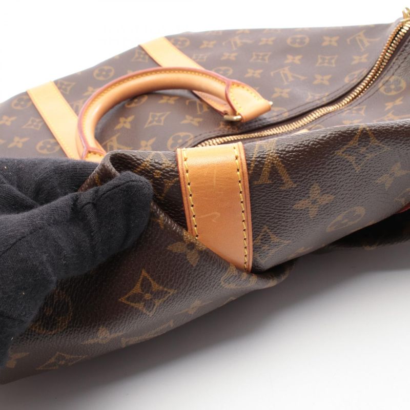 Louis Vuitton Boston Bag Keepall 45 Canvas Leather