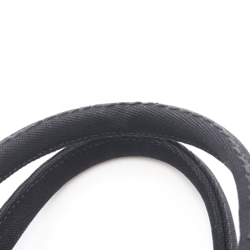 Prada Tote Canapa Black Canvas 2-Way