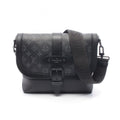 Louis Vuitton Shoulder Bag Saumur Messenger Noir Black Canvas
