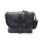Louis Vuitton Shoulder Bag Saumur Messenger Noir Black Canvas