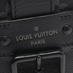 Louis Vuitton Shoulder Bag Saumur Messenger Noir Black Canvas