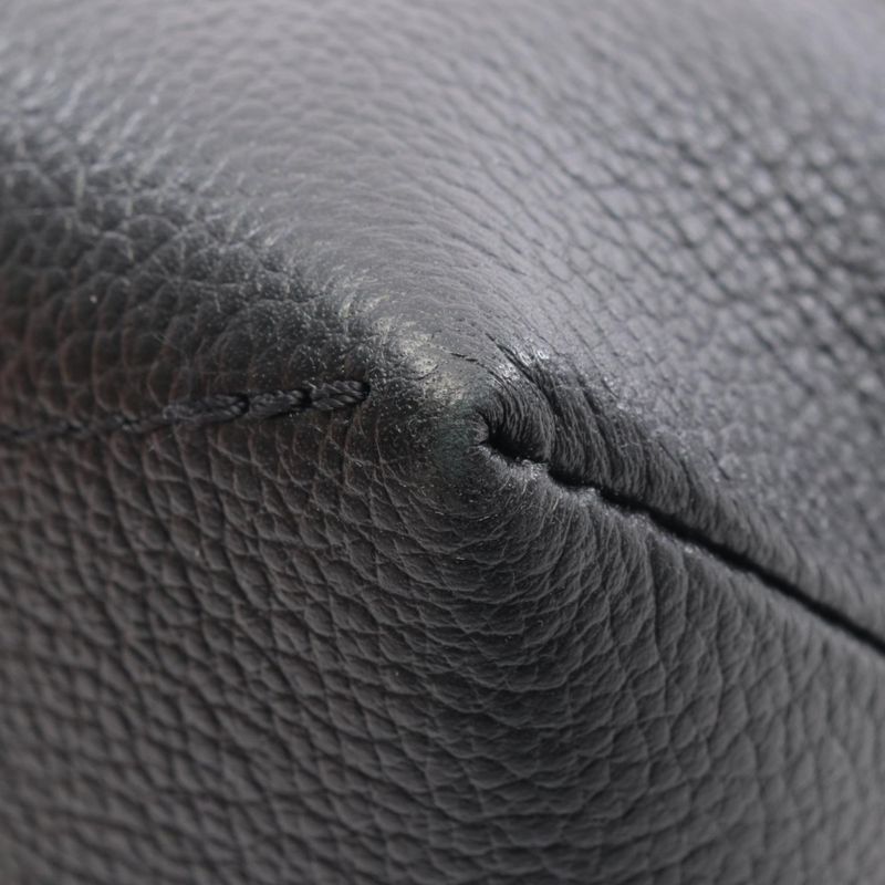 Louis Vuitton Shoulder Bag Saumur Messenger Noir Black Canvas