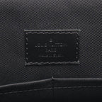 Louis Vuitton Shoulder Bag Saumur Messenger Noir Black Canvas