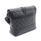 Louis Vuitton Shoulder Bag Saumur Messenger Noir Black Canvas