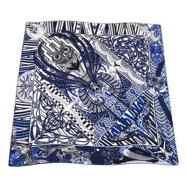 Hermes Carre Geant Cashmere Silk Scarf