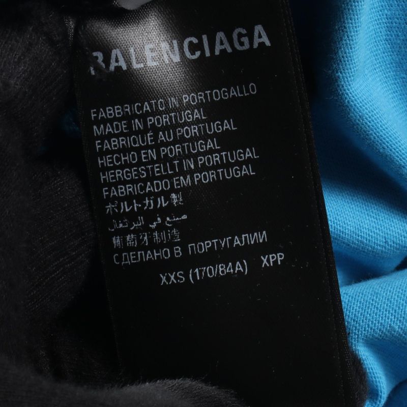 Balenciaga Top Political Campaign Cotton T-Shirt