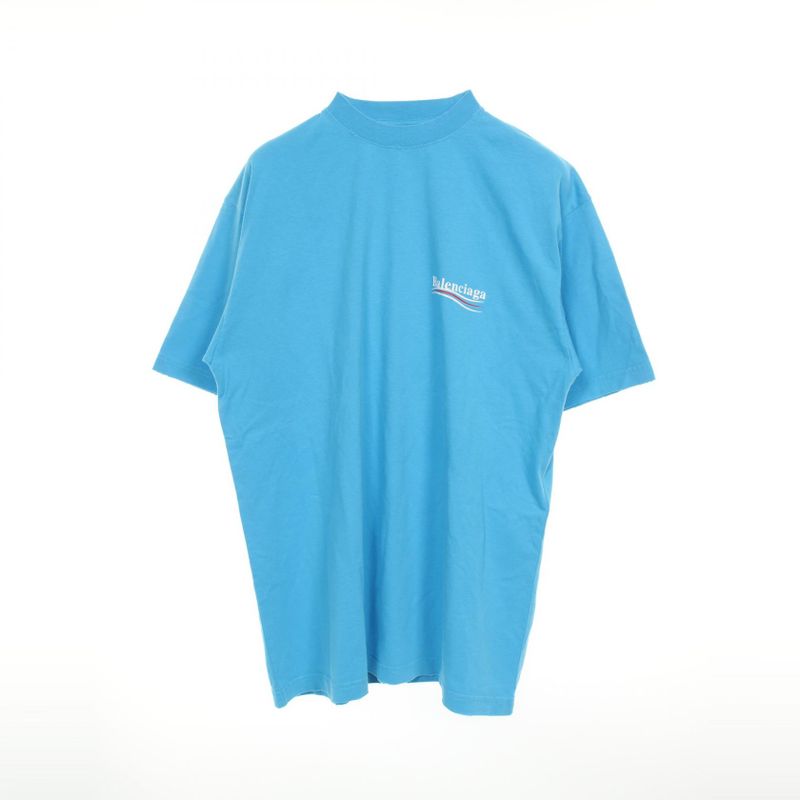 Balenciaga Top Political Campaign Cotton T-Shirt