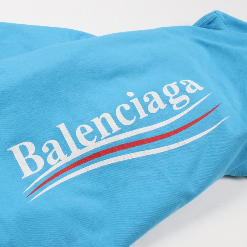 Balenciaga Top Political Campaign Cotton T-Shirt